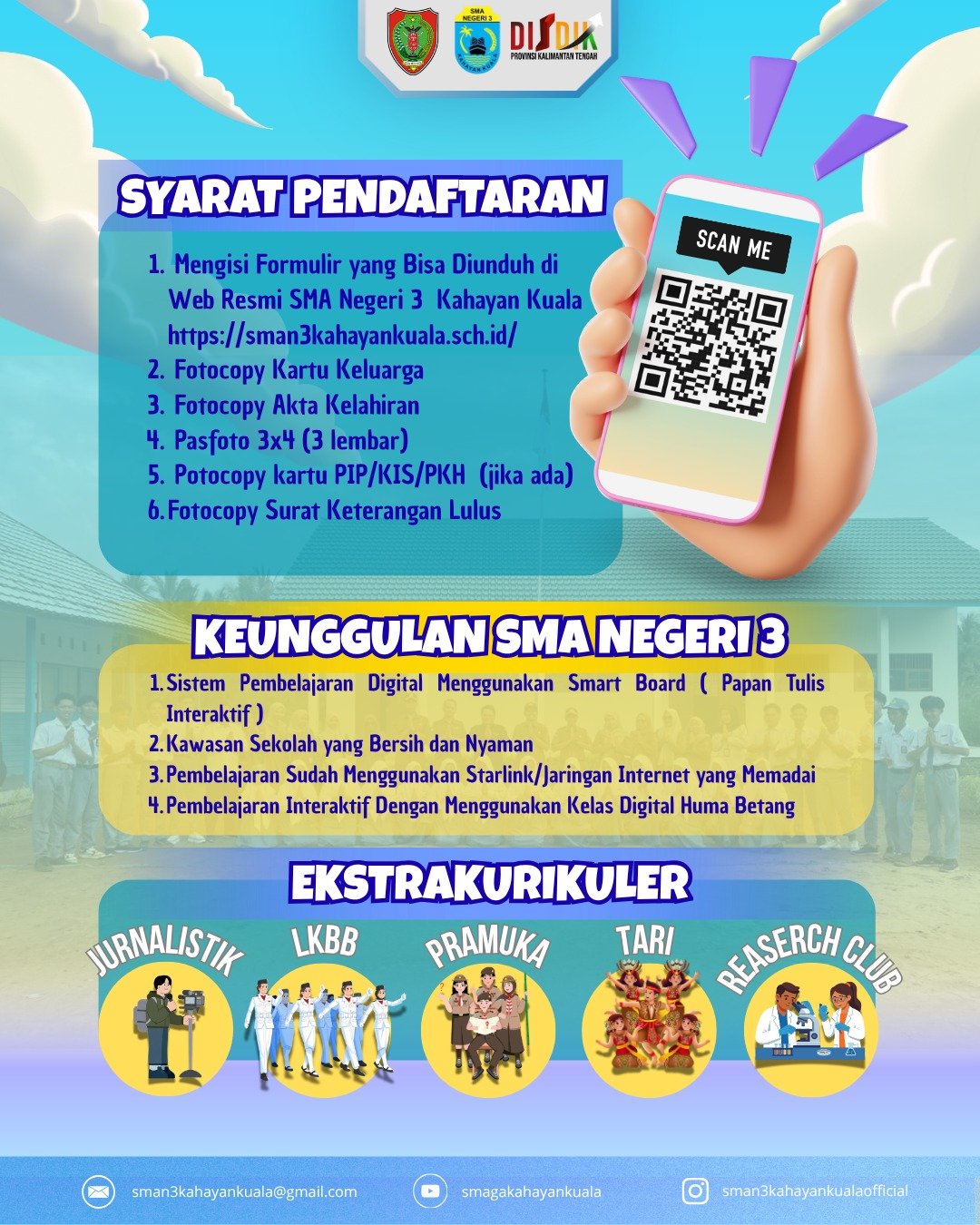 SPMB SMA NEGERI 3 KAHAYAN KUALA TAHUN AJARAN 2026/2027
